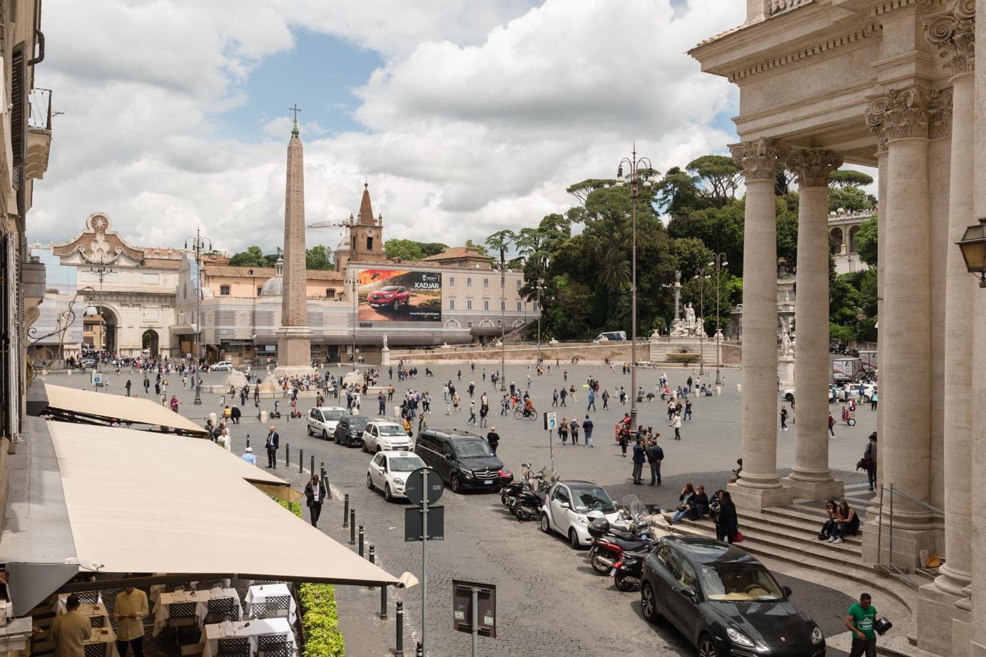 Prince'S Suite - Budget Rooms & Apt Piazza Del Popolo โรม ภายนอก รูปภาพ